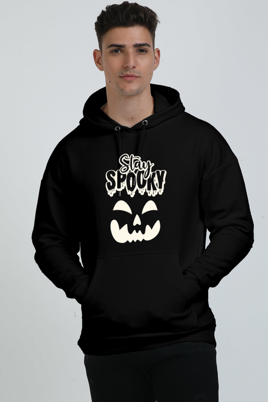 Stay Spooky Glow-in-the-Dark Oversized Hooded Sweatshirt