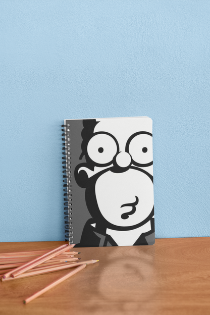 Homer Simpson Ruled Notebook