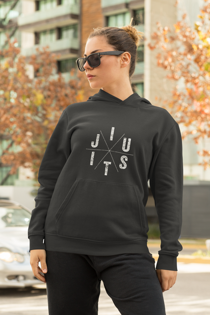 Warrior Spirit Jiu-Jitsu Dark Grey Unisex Hoodie