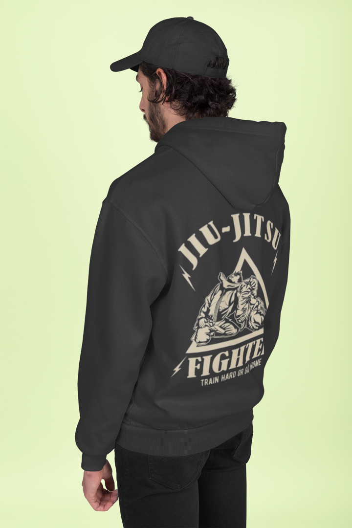 Warrior Spirit Jiu-Jitsu Dark Grey Unisex Hoodie