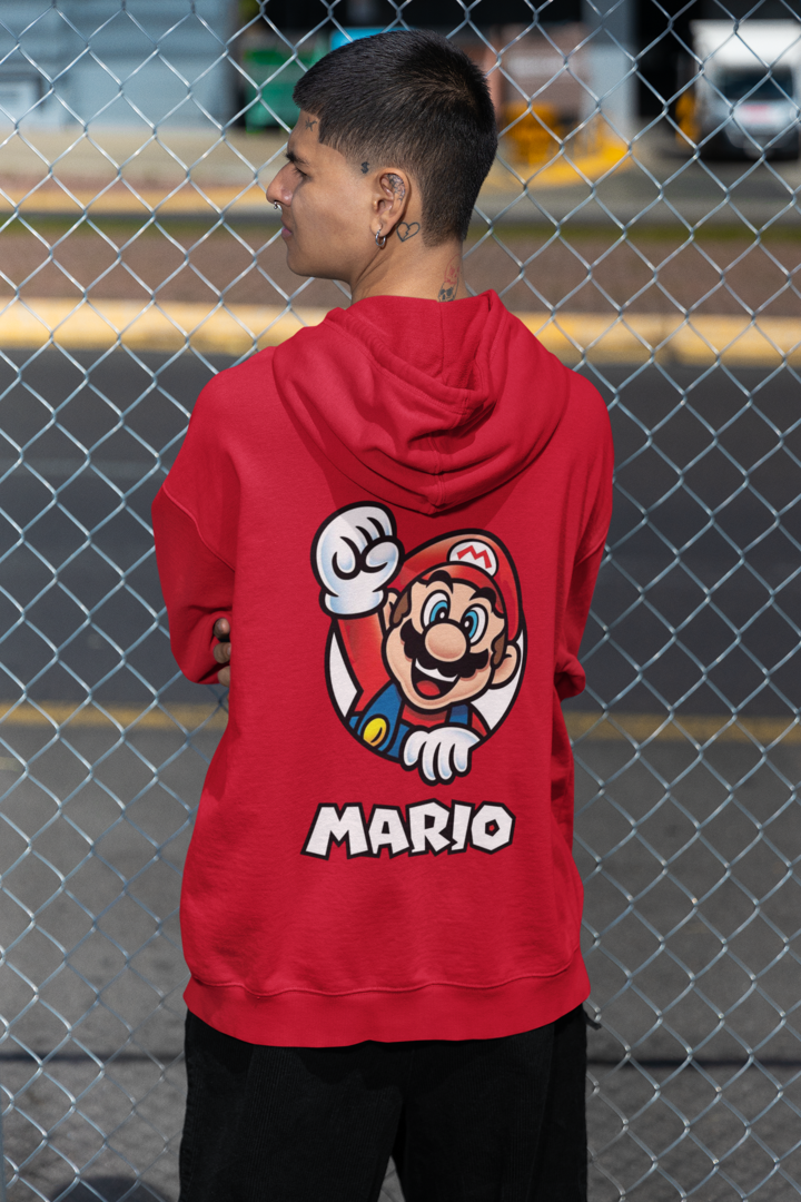 Super Mario Red Unisex Hoodie