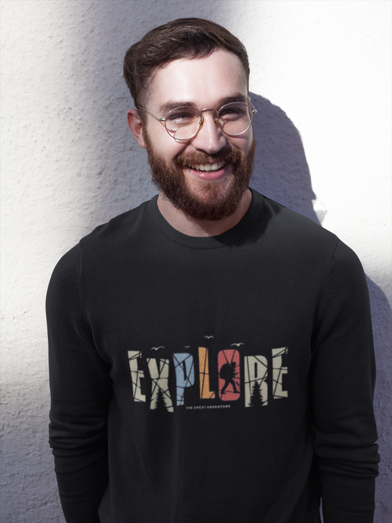 Explore The Great Adventure Unisex Sweatshirt