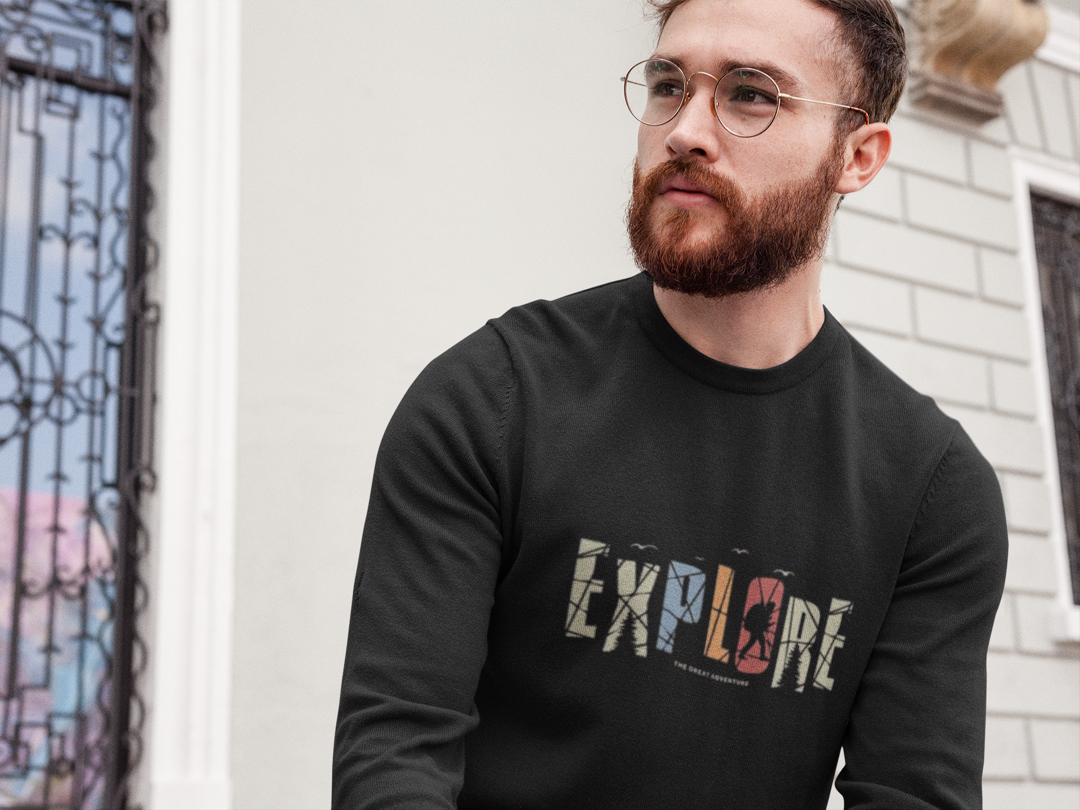 Explore The Great Adventure Unisex Sweatshirt