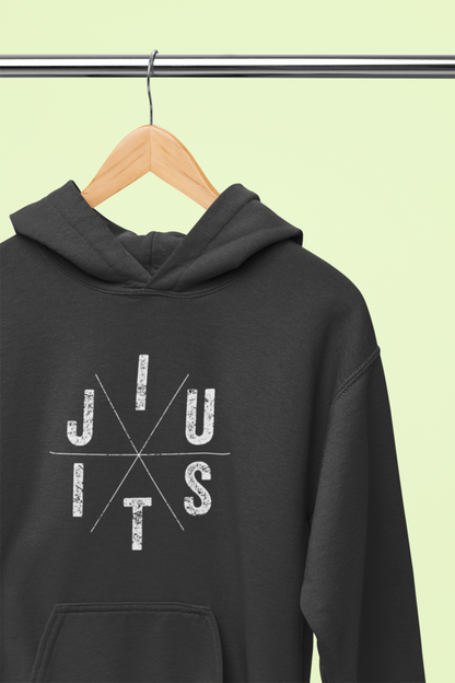 Warrior Spirit Jiu-Jitsu Dark Grey Unisex Hoodie