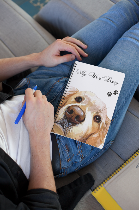 Woof Unruled Notepad