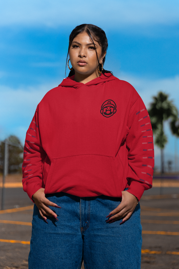 Super Mario Red Unisex Hoodie