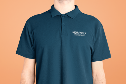 NomadiX Classic Navy Blue Polo T-Shirt