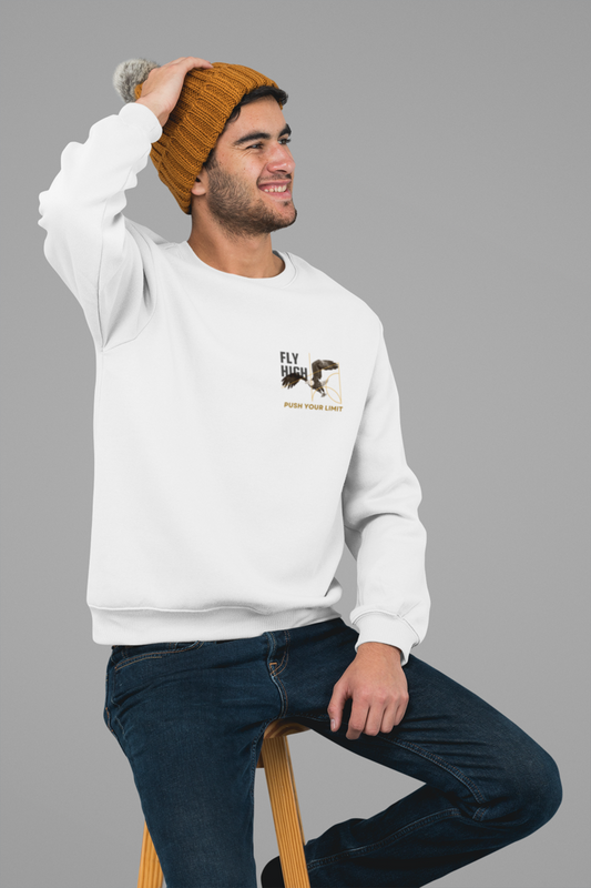 Fly High Eagle Spirit Oversized Sweatshirt