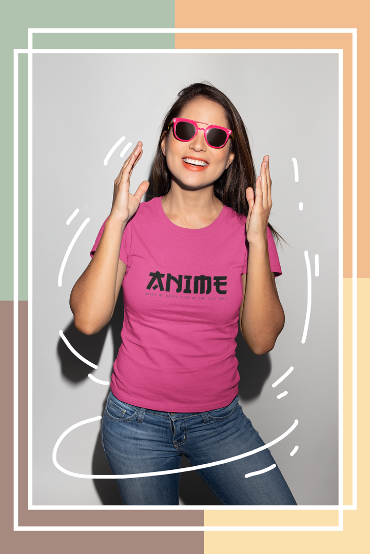 Anime Lover's Delight Pink Women's Classic T-shirt