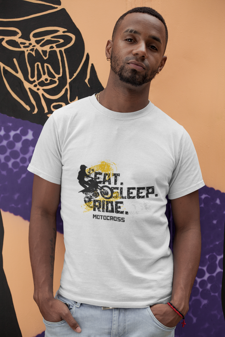 Eat Sleep Ride Motocross Classic T-Shirt