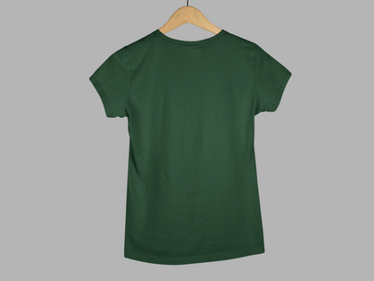 Anti-Stupid Cat Bottle Green Women's Classic T-shirt