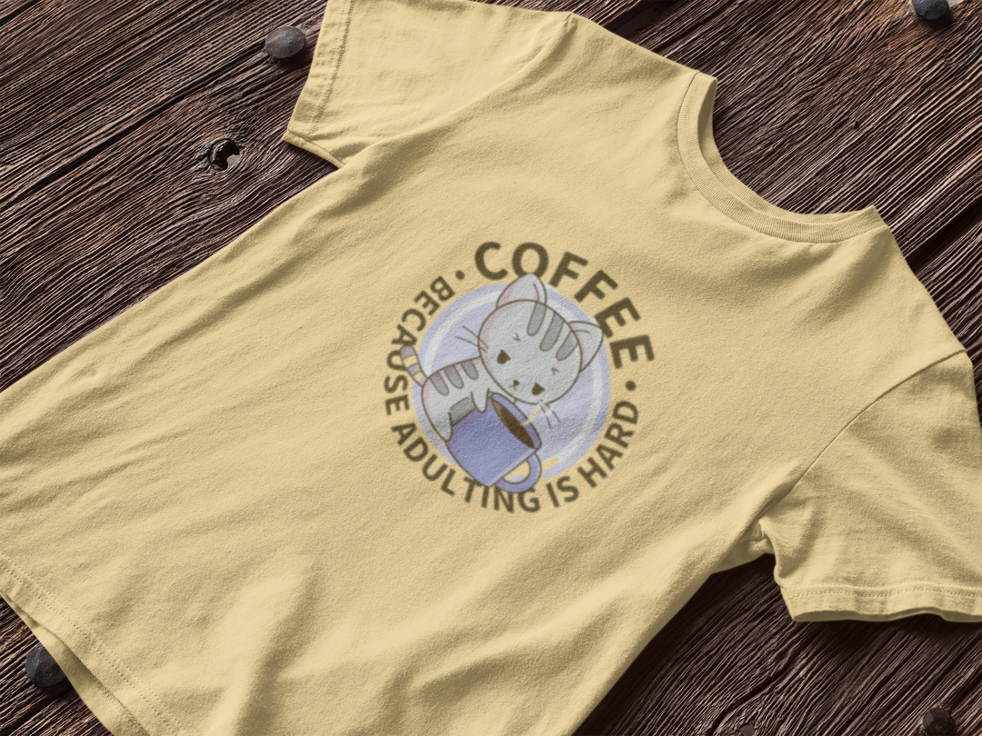 Coffee Cat Beige Women's Classic T-shirt