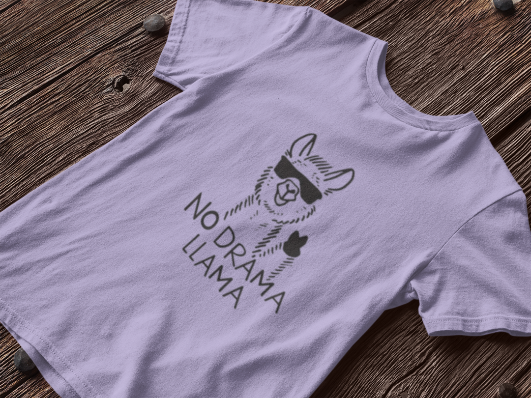 No Drama Llama Lavender Women's Classic T-shirt