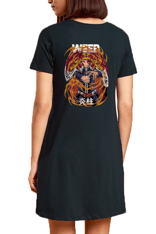 Rengoku T-Shirt Dress