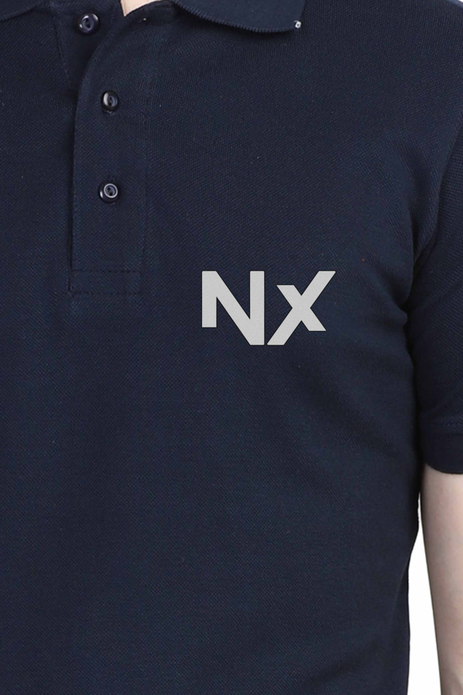 NX Signature Navy Blue Polo T-Shirt